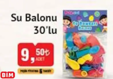 SU BALONU 30'LU SU BALONU 30'LU
